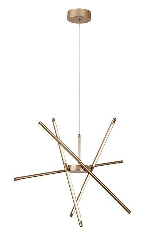 Rabalux Visilica Henli2, LED, 40W, 3000K, 66x66cm, Zlatne boje