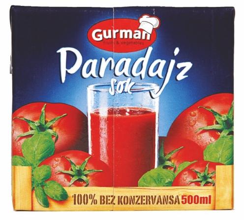 Gurman Paradajz sok, Blagi, Tetrapak, 50ml