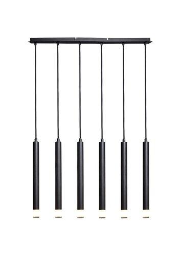 Rabalux Visilica Ramira, 6x5W, 6xG9, 77cm, Crna