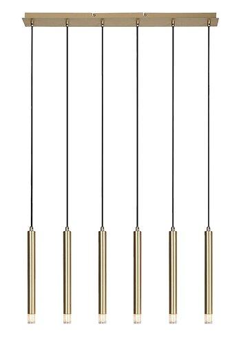 Rabalux Visilica Ramira, 6x5W, 6xG9, 77cm, Zlatna