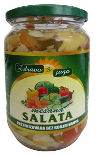 Garia Mešana salata Zdravo s juga, 670g