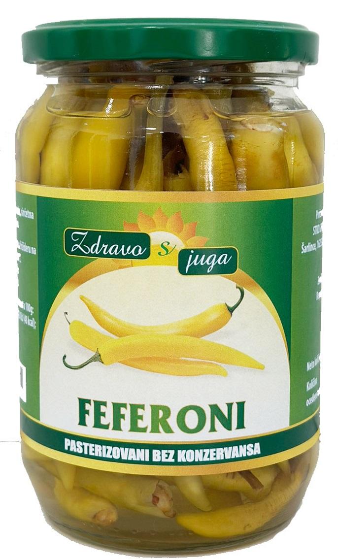 Zdravo s juga Feferoni, 610g