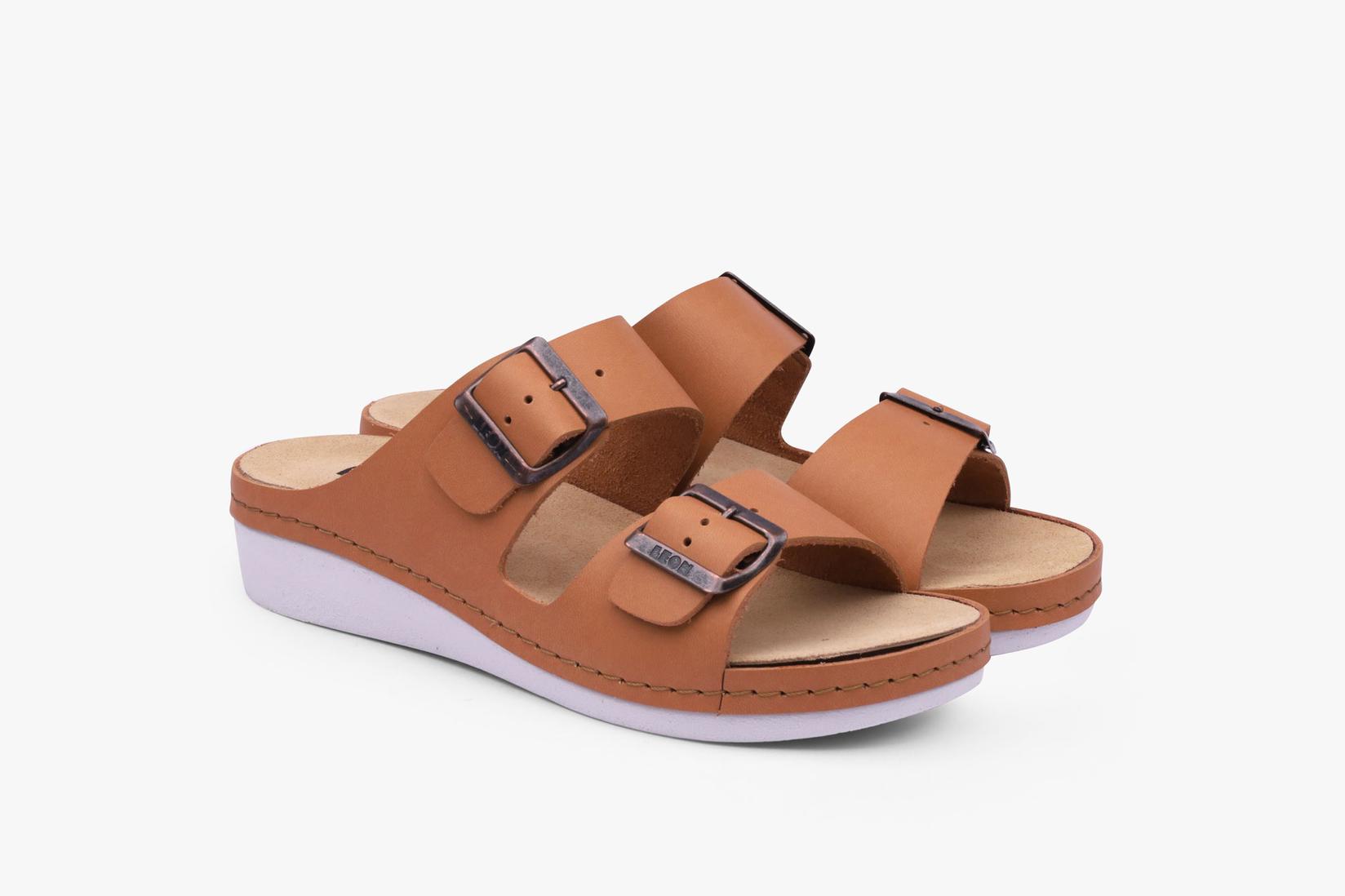 Leon Ženske papuče Africa, Braon