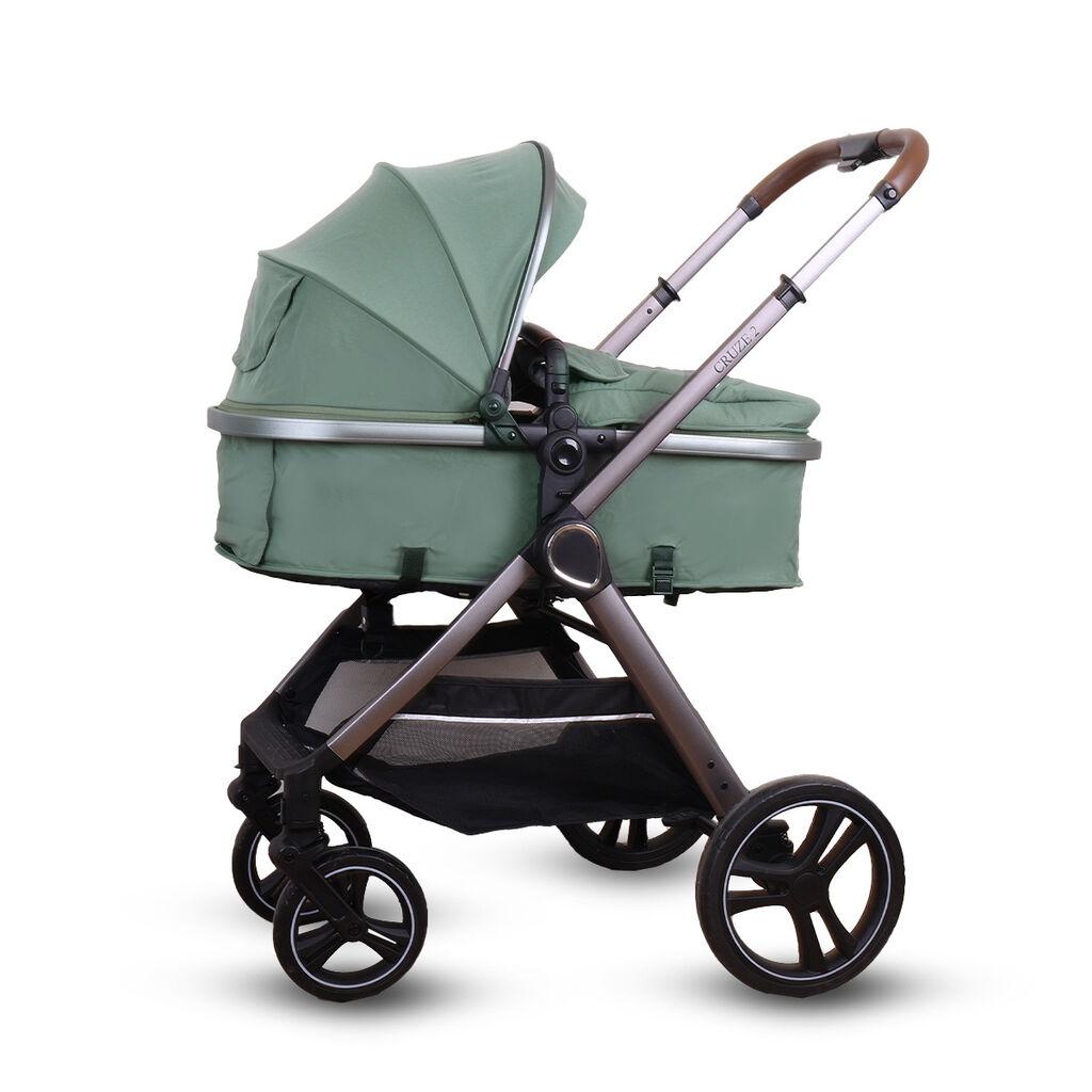 Jungle Kolica za bebe Cruze 2 Multy 2u1, 22 kg, Zelena
