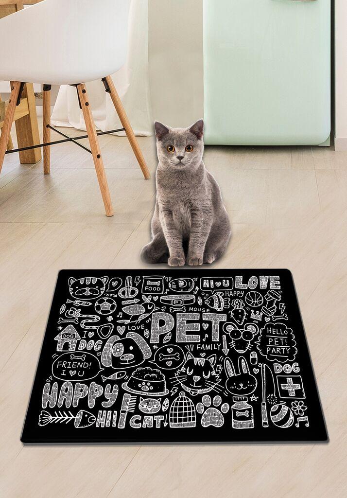 Conceptum Hypnose Prostirka za mačke Trois, 40x60, Crna