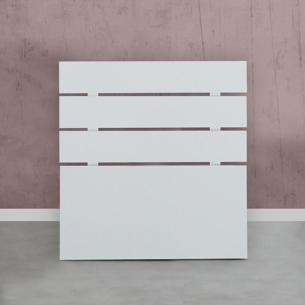 Hanah Home Uzglavlje za krevet Fuga 120, 120x3x100 cm, Belo