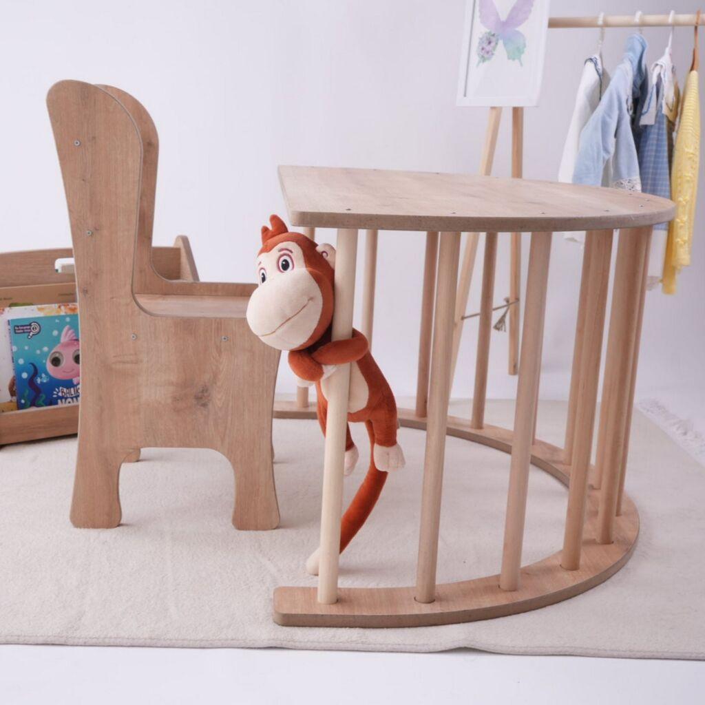 Hanah Home Set za penjanje i igru Sincap, Braon