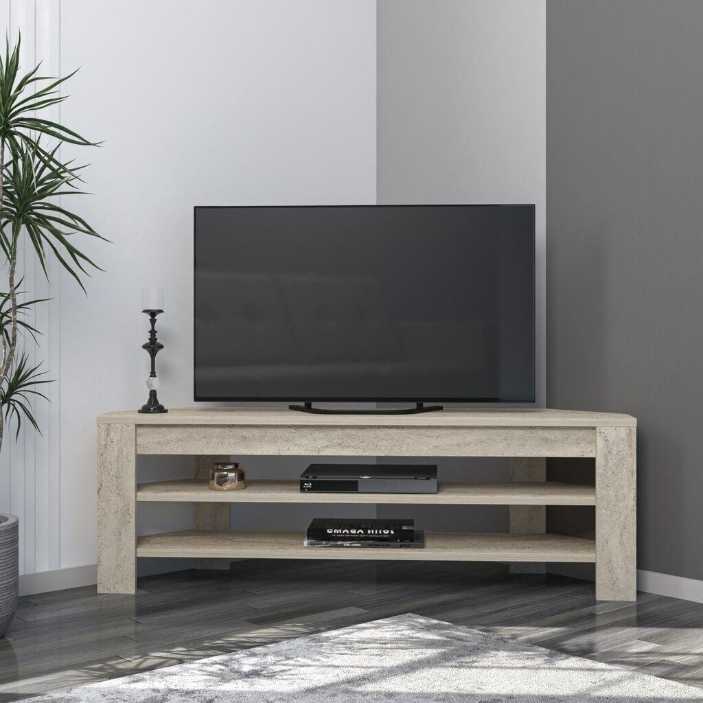 Hanah Home TV komoda Corner, 120x40x30 cm, Bež