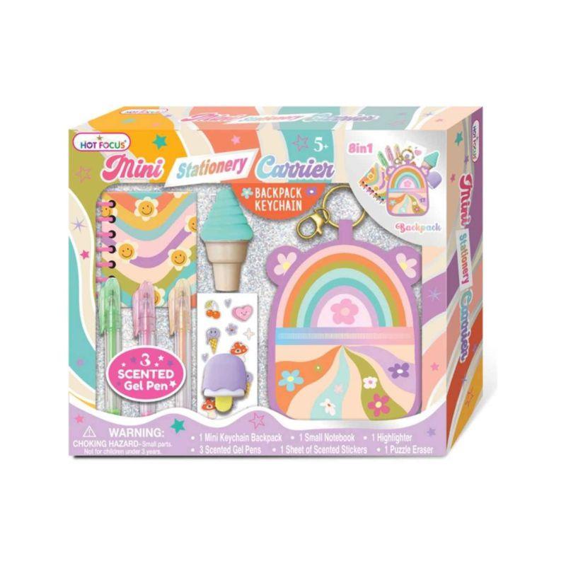 Set za pisanje Hot Focus, u futroli, šareni