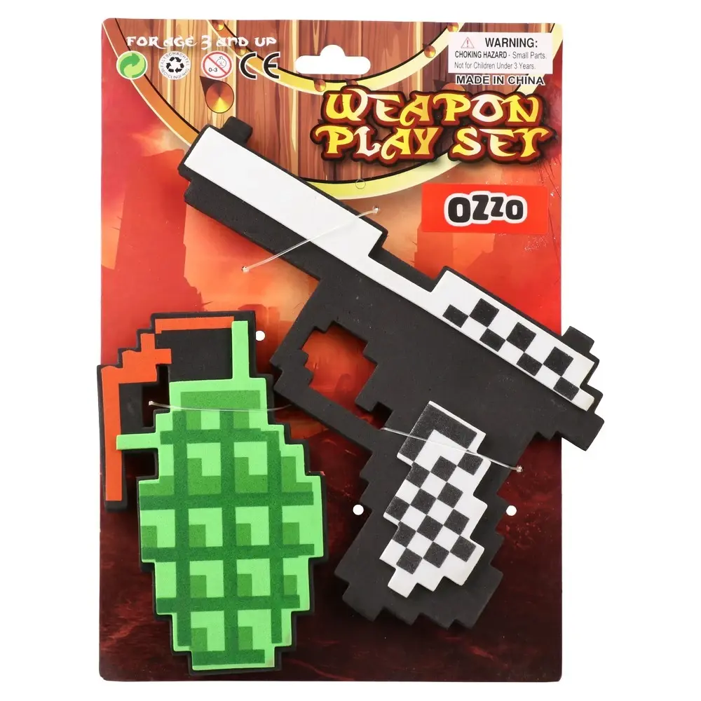 Ozzo Igračka za dečake Pištolj Weapon play set, Šareni