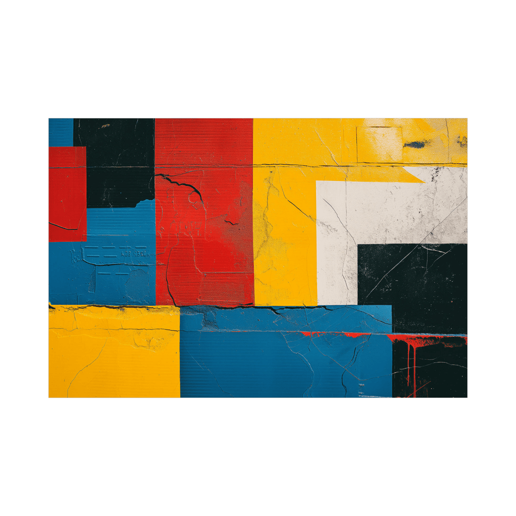 Canvas Slika na platnu Forme u bojama II, 75 x 50 cm