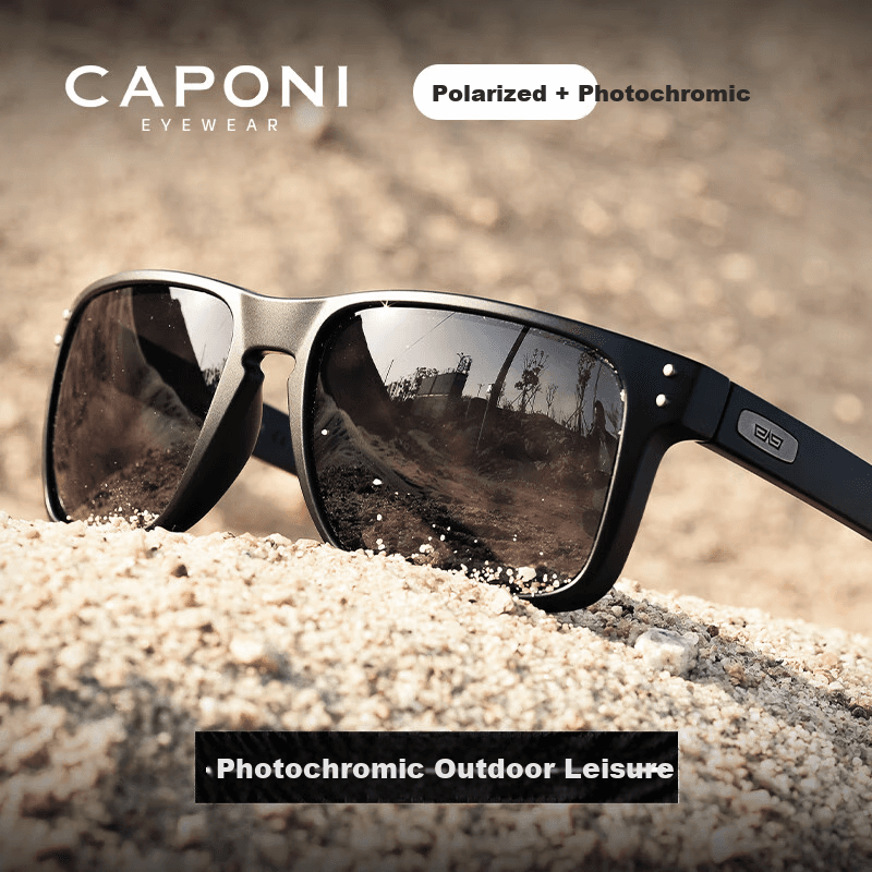 Caponi Unisex naočare za sunce, Crne
