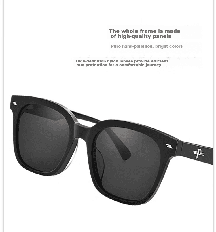 Prsr Unisex naočare za sunce, Crne
