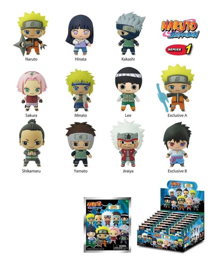 Monogram Int. Privezak - Naruto Shippuden - Bag Clips