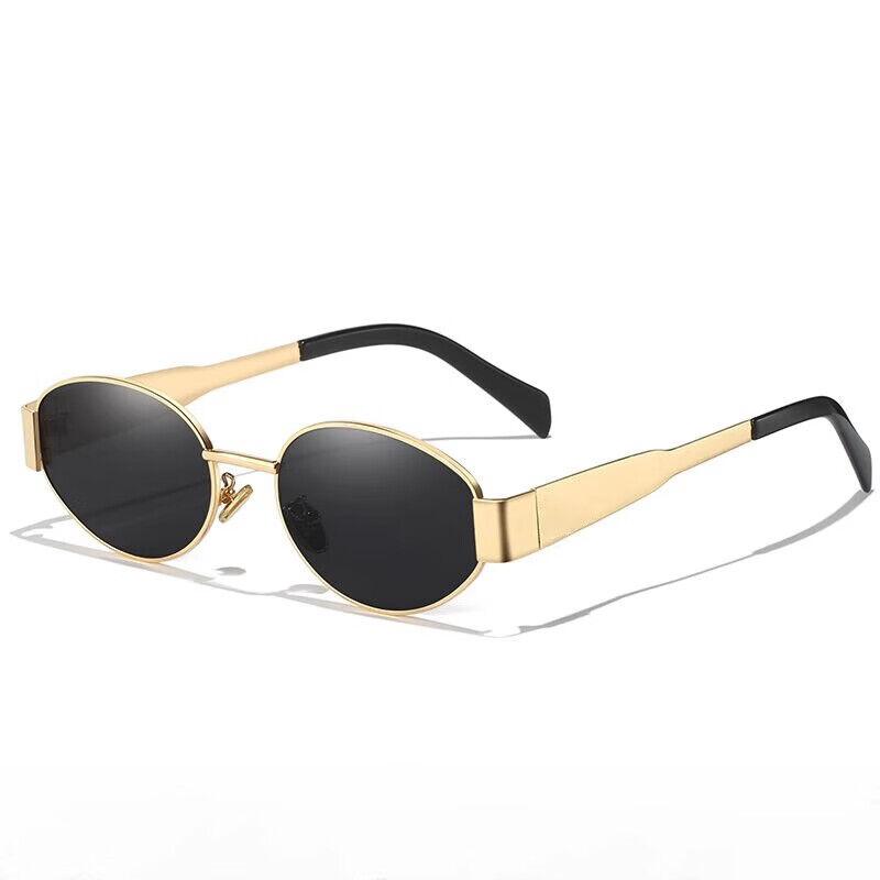 Mumujian Unisex naočare za sunce, Zlatna boja