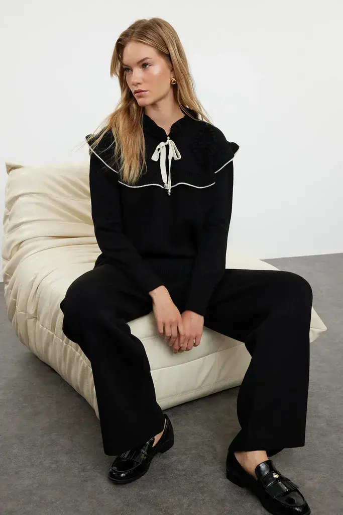 Trendyol Modest Ženski komplet Tctaw25Us00006, Crni