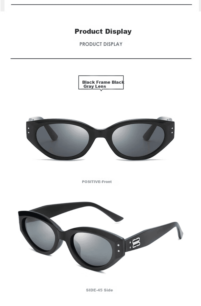 Lianshang Unisex naočare za sunce, Crne