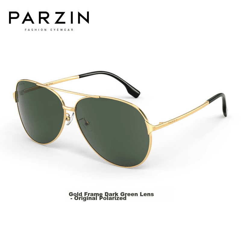 Parzin Unisex naočare za sunce, Zlatna boja