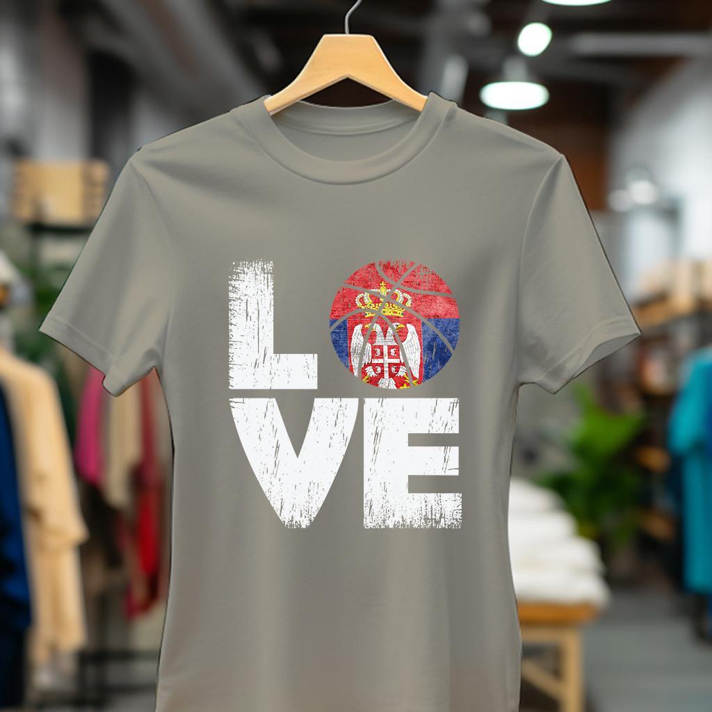 Camiseta Ženska majica sa štampanim printom Cam 998, Kaki