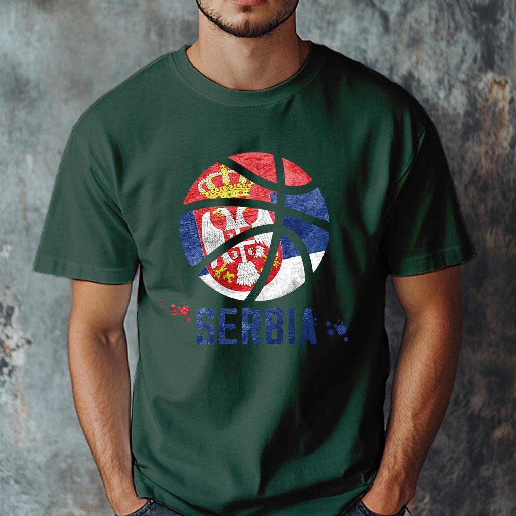 Camiseta Muška majica sa štampanim printom Cam 993, Zimzelena