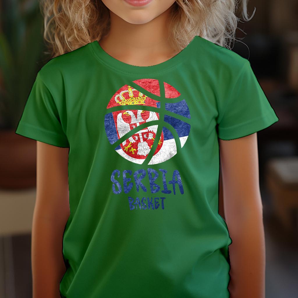 Camiseta Dečija majica sa štampanim printom Cam 996, Zelena