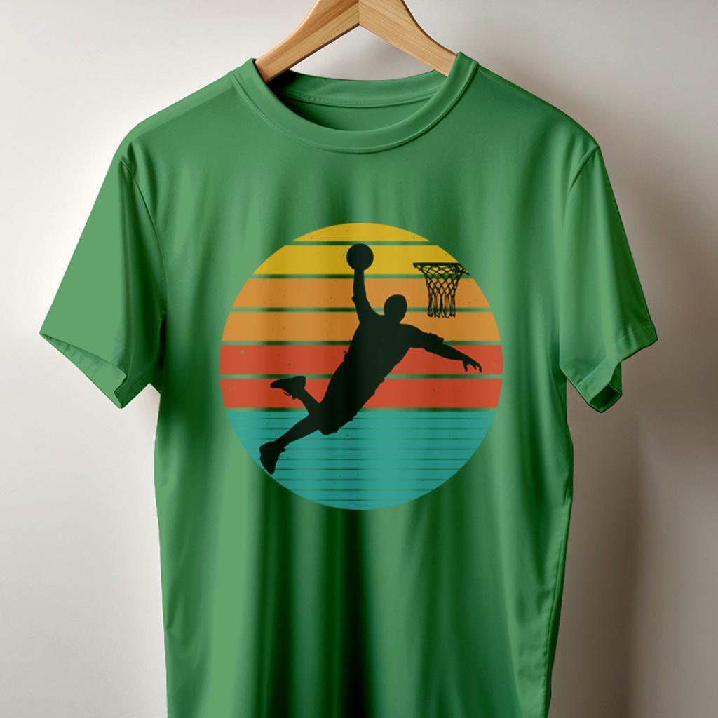 Camiseta Muška majica sa štampanim printom Cam 4007, Zelena