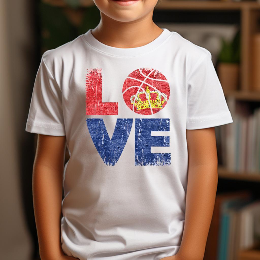 Camiseta Dečija majica sa štampanim printom Cam 992, Bela