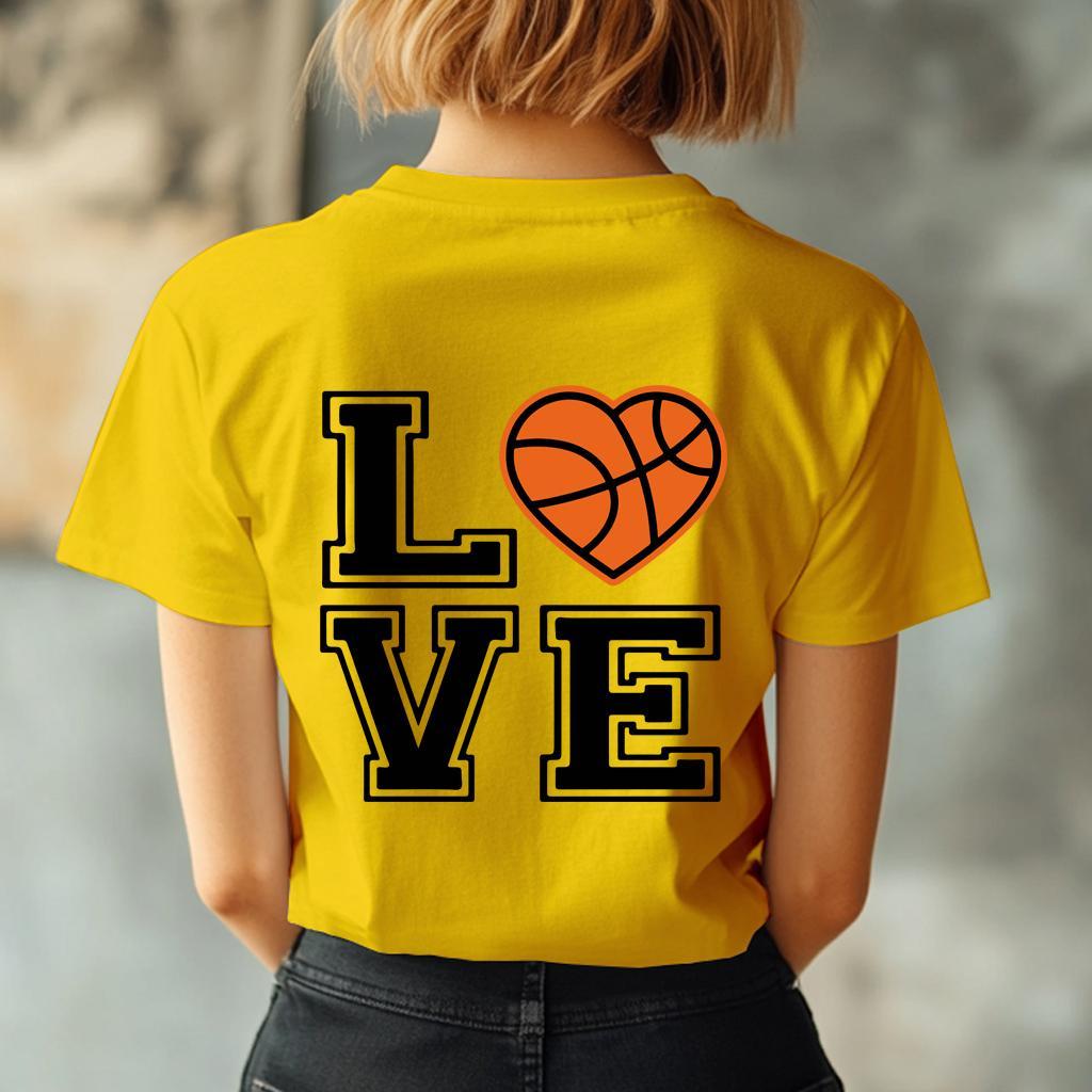 Camiseta Ženska majica sa štampanim printom Cam 4006, Zlatne boje