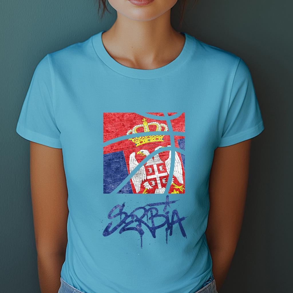 Camiseta Ženska majica sa štampanim printom Cam 995, Akvamarin