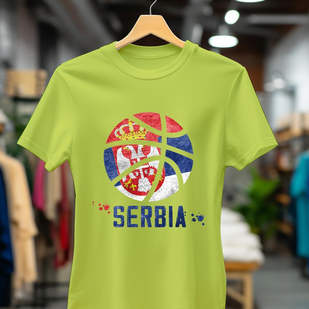 Camiseta Ženska majica sa štampanim printom Cam 993, Limeta