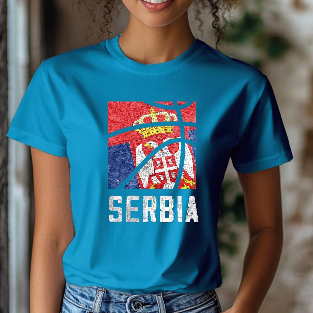 Camiseta Ženska majica sa štampanim printom Cam 994, Akva