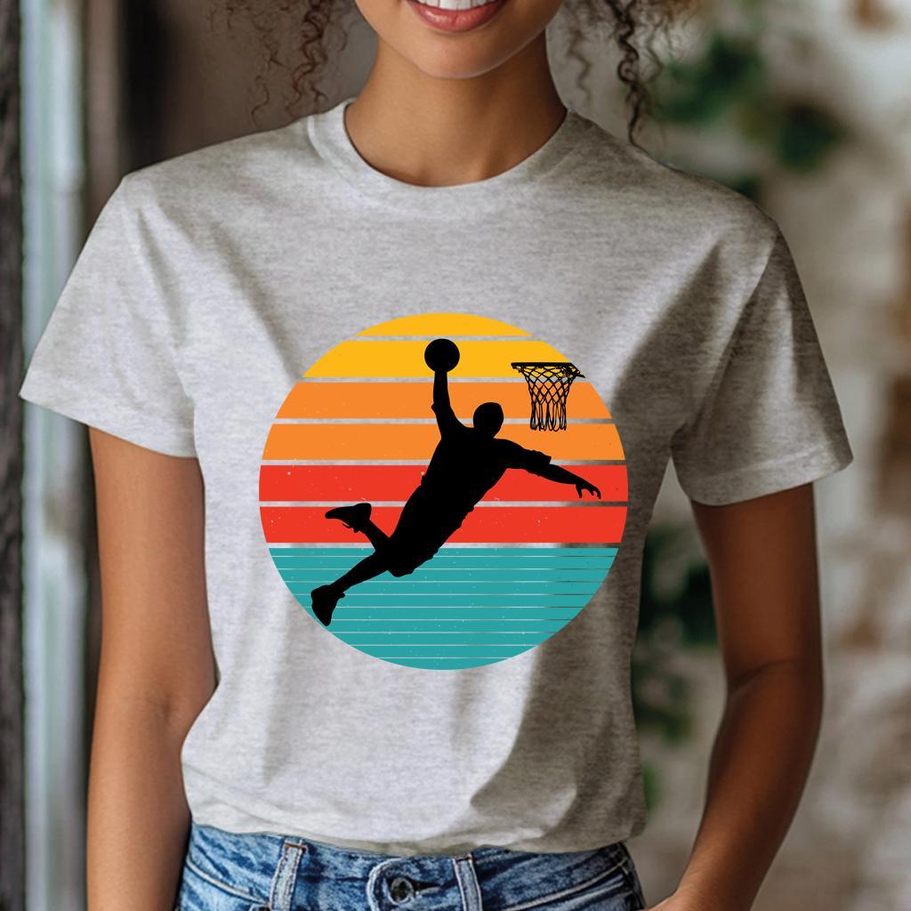 Camiseta Ženska majica sa štampanim printom Cam 4007, Hrom