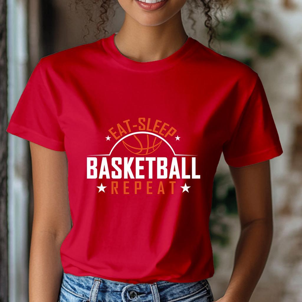 Camiseta Ženska majica sa štampanim printom Cam 4009, Crvena