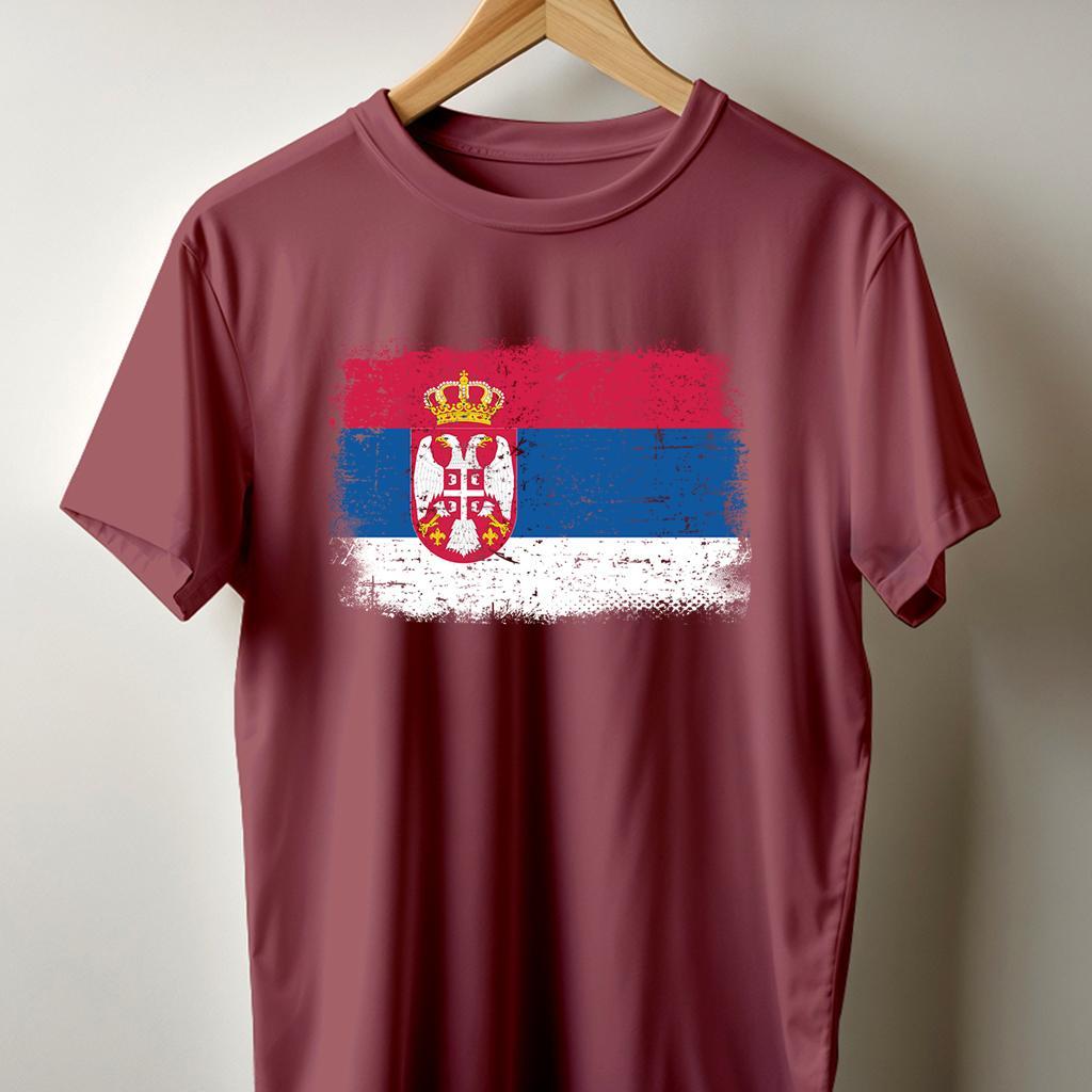 Camiseta Muška majica sa štampanim printom Cam 997, Prljavo Roze