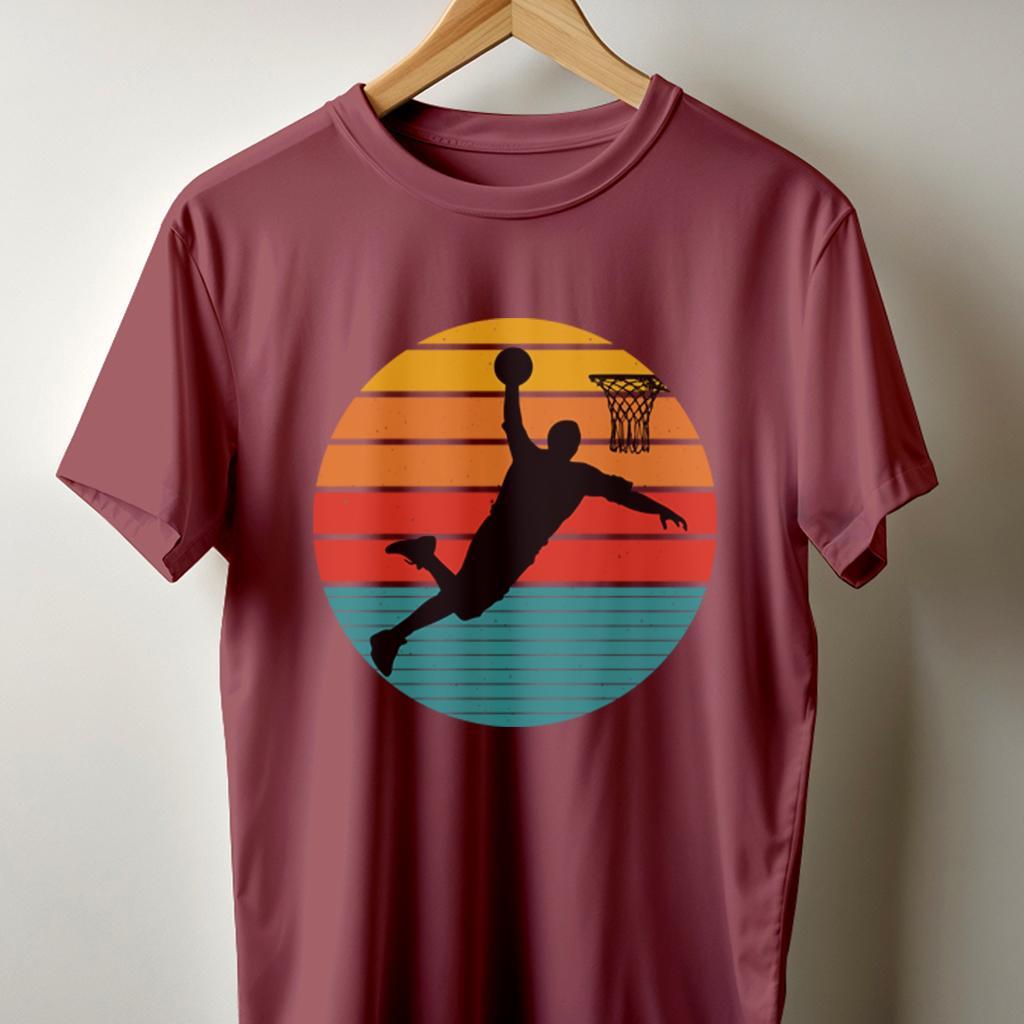 Camiseta Muška majica sa štampanim printom Cam 4007, Prljavo Roze