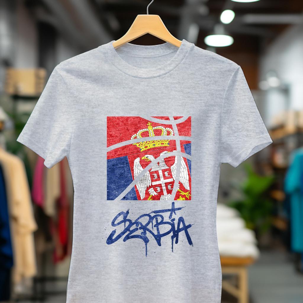 Camiseta Ženska majica sa štampanim printom Cam 995, Hrom