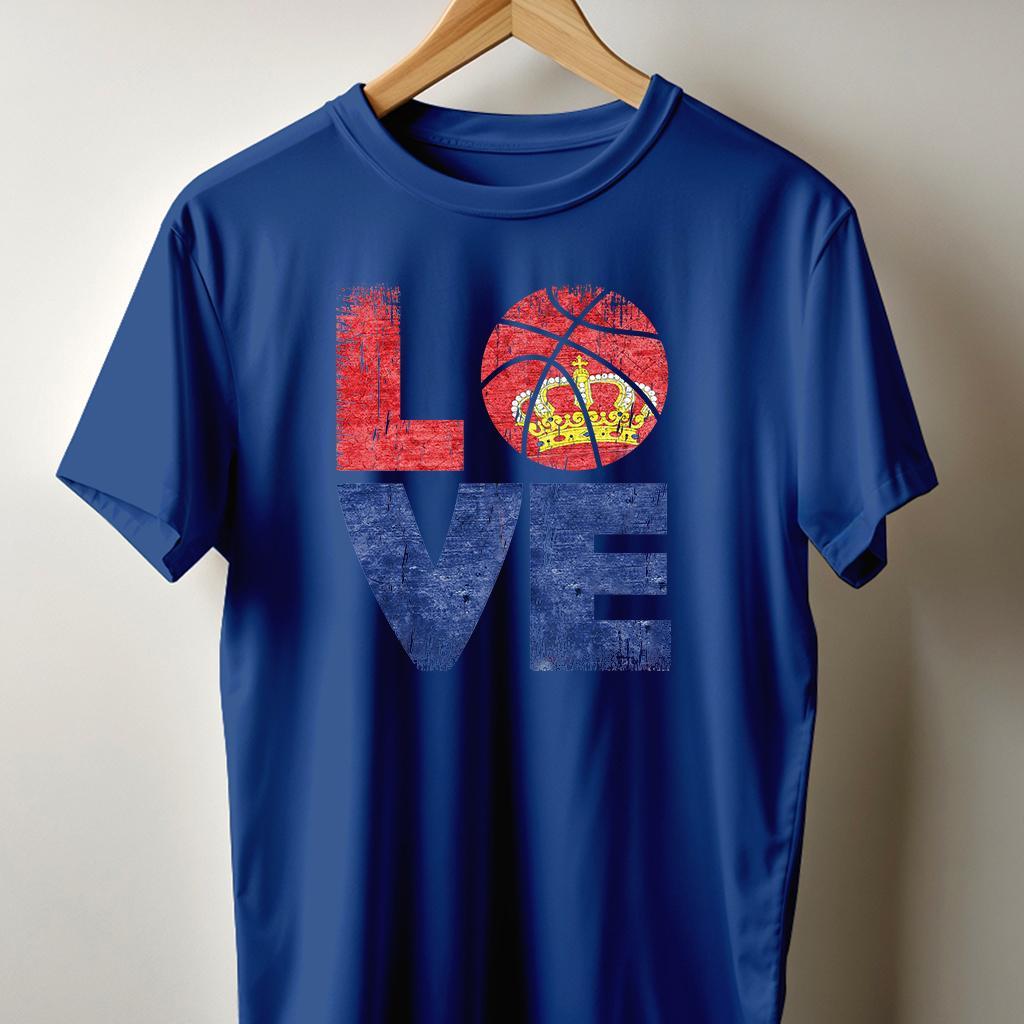 Camiseta Muška majica sa štampanim printom Cam 992, Borovnica