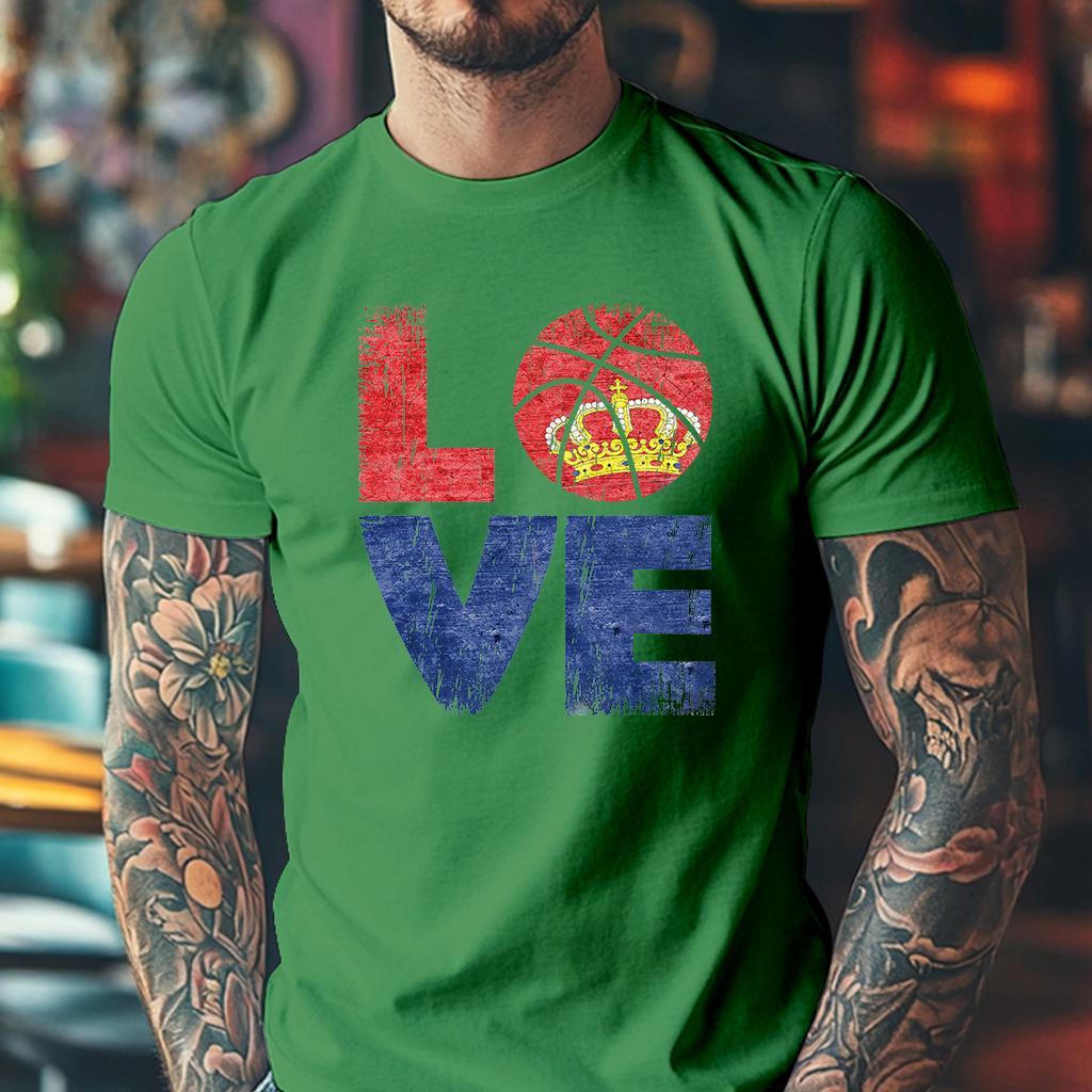 Camiseta Muška majica sa štampanim printom Cam 992, Zelena