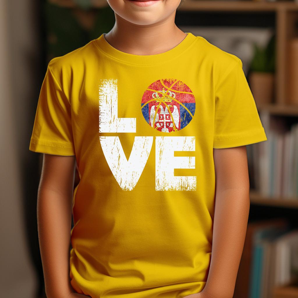 Camiseta Dečija majica sa štampanim printom Cam 998, Zlatne boje