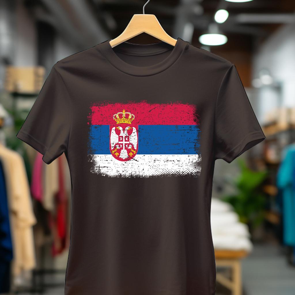 Camiseta Ženska majica sa štampanim printom Cam 997, Čokolada