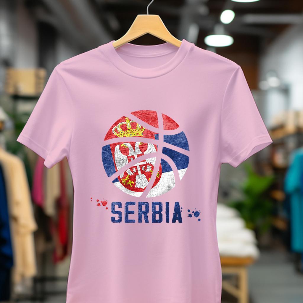 Camiseta Ženska majica sa štampanim printom Cam 993, Roze