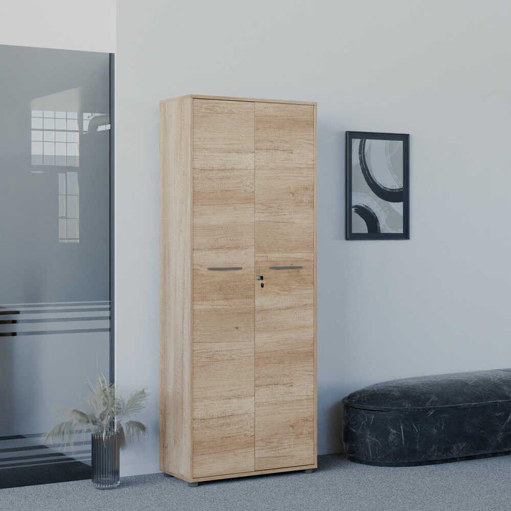 Hanah Home Polica za knjige Nkt-555-Tt-1, 72x187x34 cm, Boje oraha