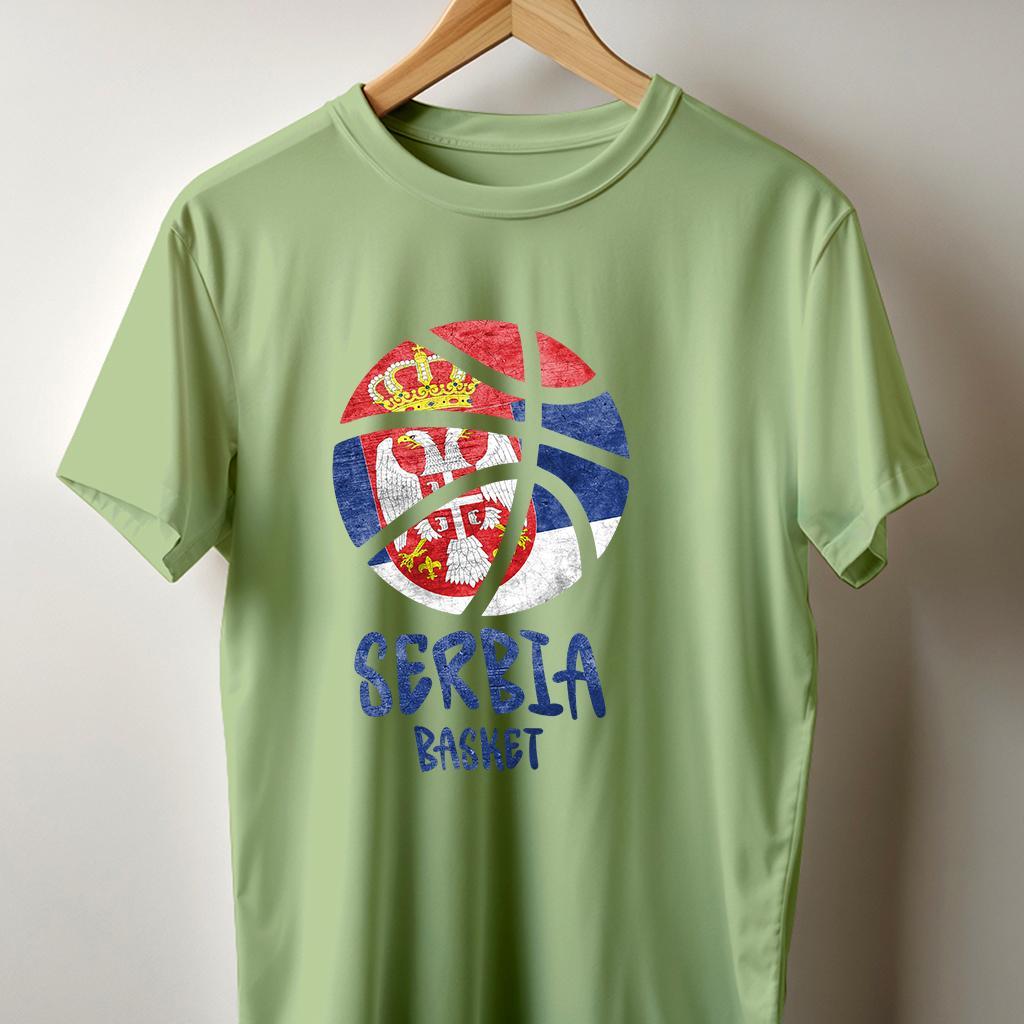 Camiseta Muška majica sa štampanim printom Cam 996, Svetlozelena