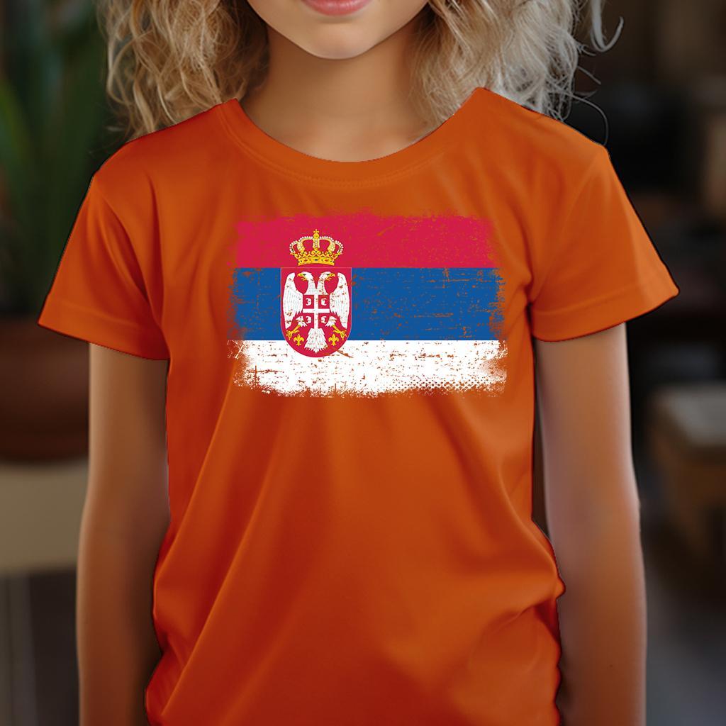 Camiseta Dečija majica sa štampanim printom Cam 997, Narandžasta