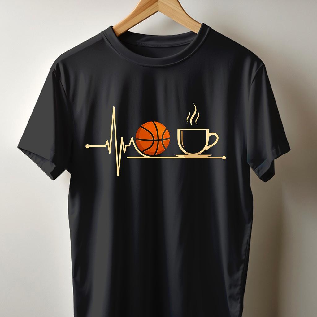 Camiseta Muška majica sa štampanim printom Cam 4010, Crna