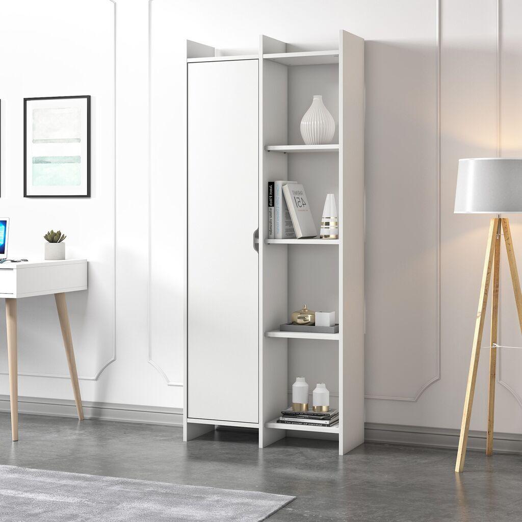 Hanah Home Polica za knjige Offer, 70x180x30 cm, Bela