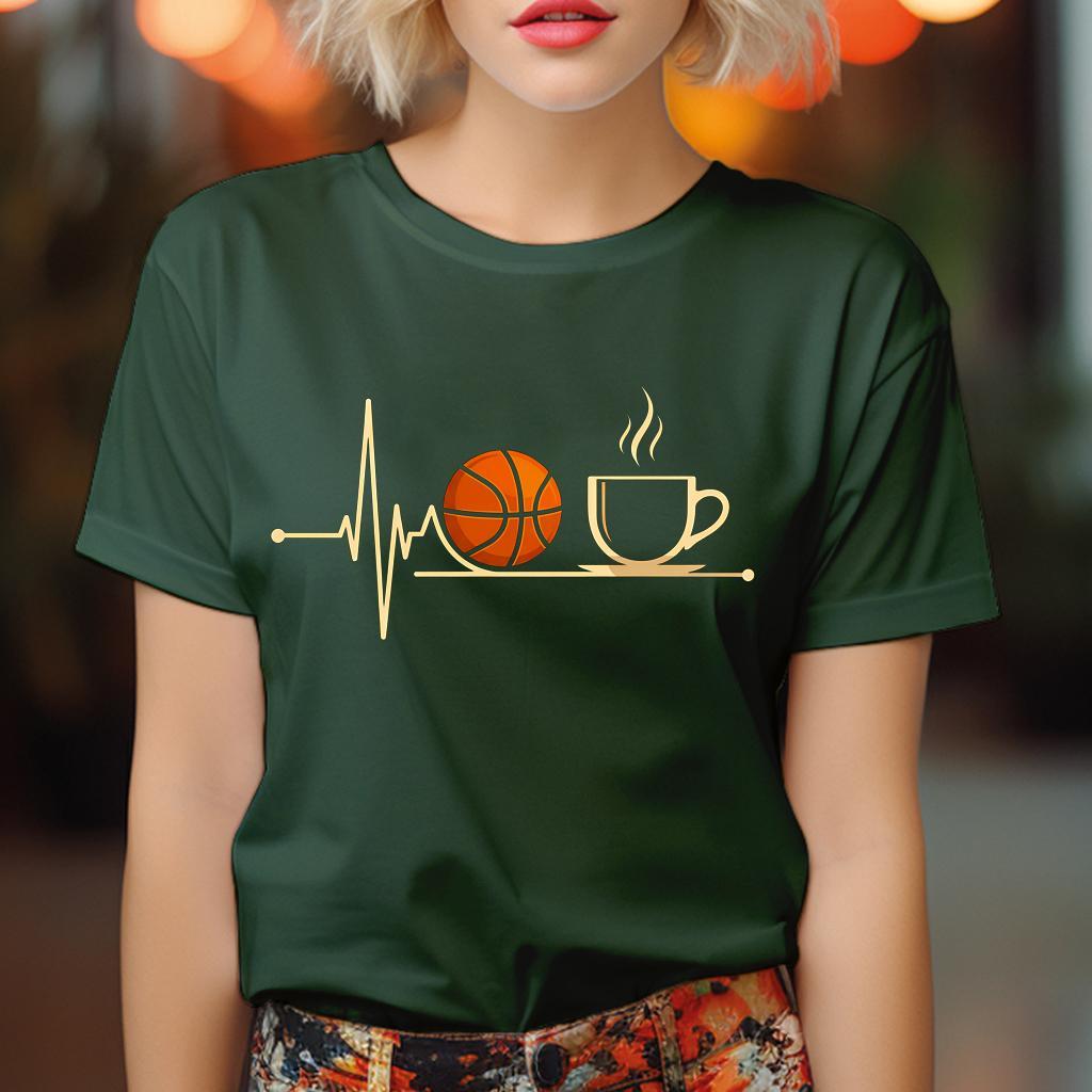 Camiseta Ženska majica sa štampanim printom Cam 4010, Zimzelena