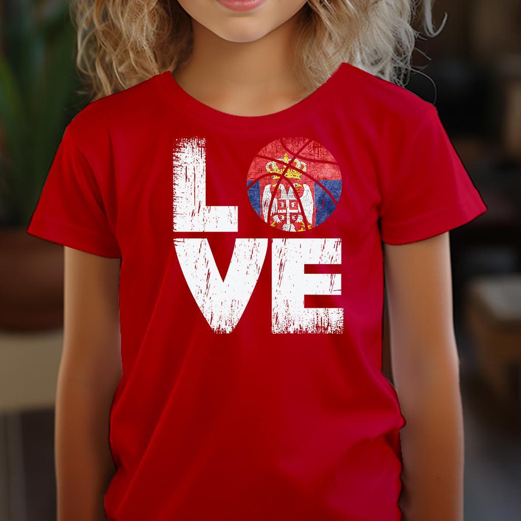 Camiseta Dečija majica sa štampanim printom Cam 998, Crvena