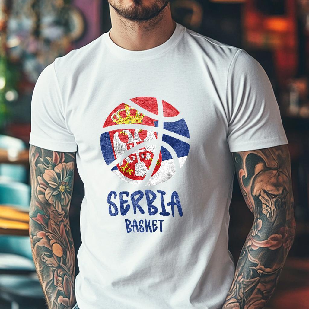 Camiseta Muška majica sa štampanim printom Cam 996, Bela