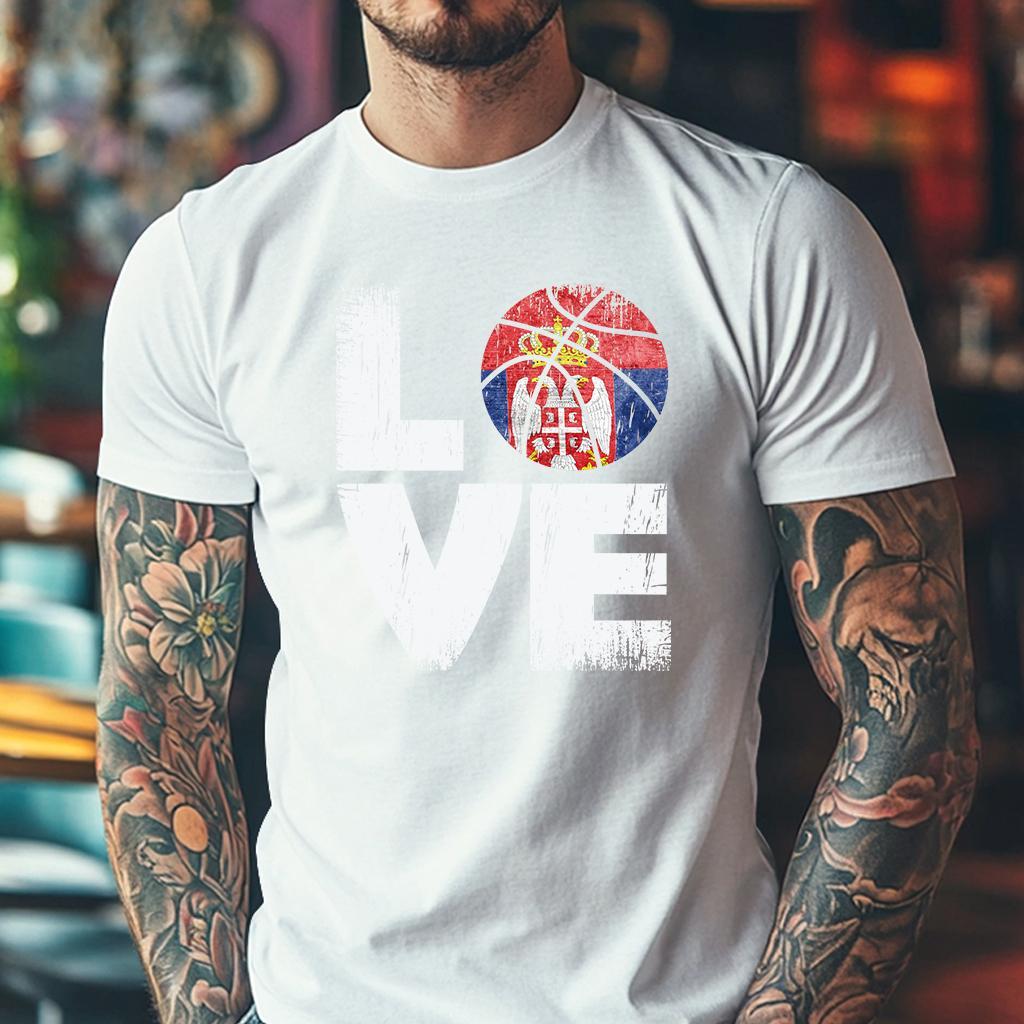 Camiseta Muška majica sa štampanim printom Cam 998, Bela